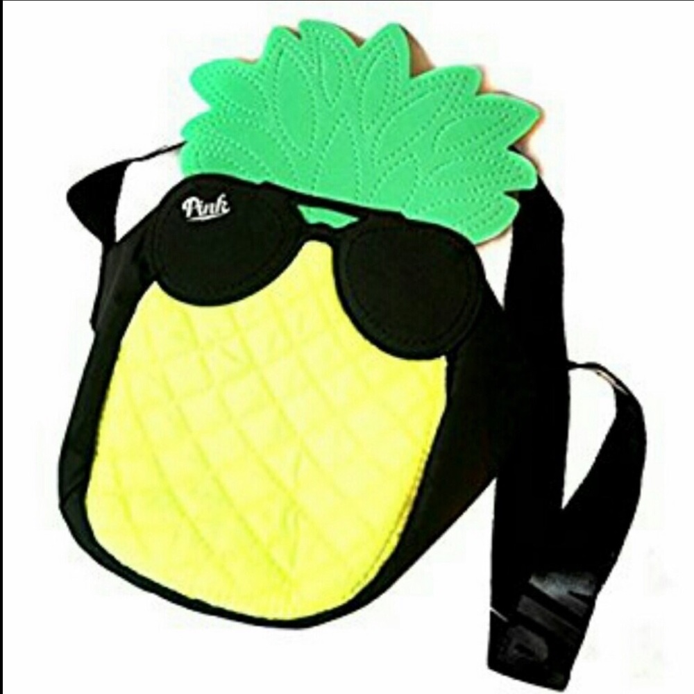 VS Pink Logo pineapple Cooler Crossbody bag - Picture 2 of 5